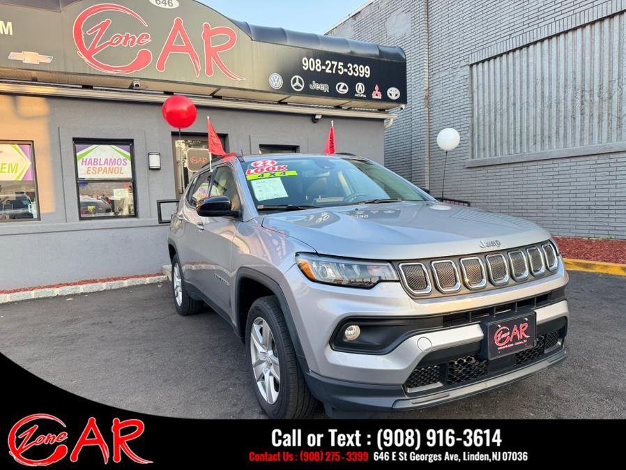 2022 Jeep Compass Latitude 4x4, available for sale in Linden, New Jersey | Car Zone. Linden, New Jersey 2022 Jeep Compass Latitude 4x4, available for sale in Linden, New Jersey | Car Zone. Linden, New Jersey