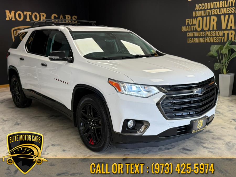 2018 Chevrolet Traverse AWD 4dr Premier w/1LZ, available for sale in Newark, New Jersey | Elite Motor Cars. Newark, New Jersey 2018 Chevrolet Traverse AWD 4dr Premier w/1LZ, available for sale in Newark, New Jersey | Elite Motor Cars. Newark, New Jersey