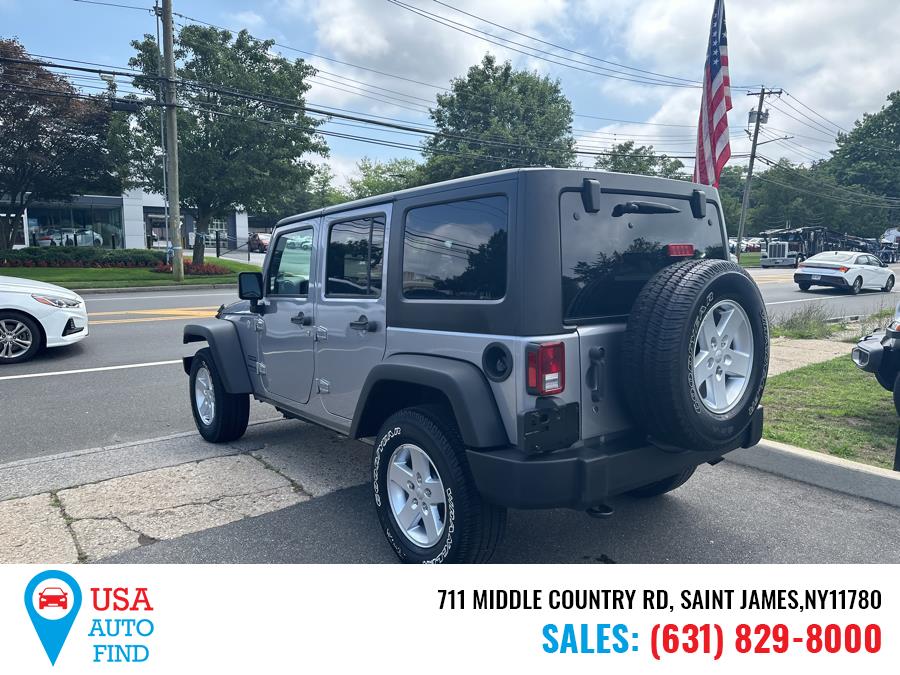 2018 Jeep Wrangler JK Unlimited Sport 4x4, available for sale in Saint James, New York | USA Auto Find. Saint James, New York 2018 Jeep Wrangler JK Unlimited Sport 4x4, available for sale in Saint James, New York | USA Auto Find. Saint James, New York