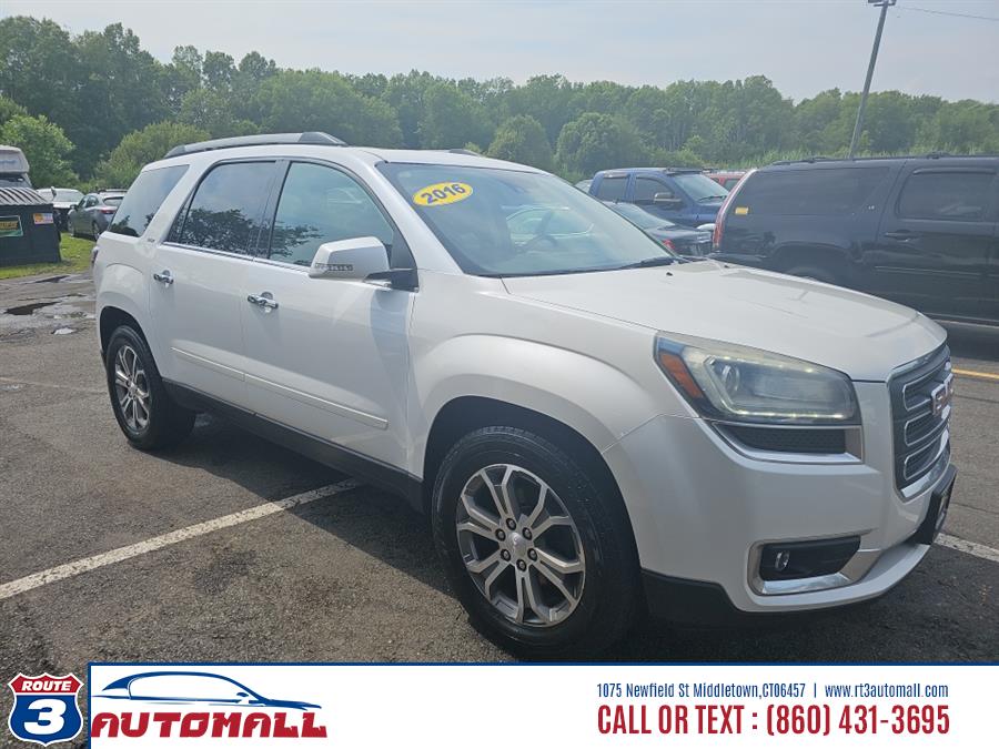 2016 GMC Acadia AWD 4dr SLT w/SLT-1, available for sale in Middletown, Connecticut | RT 3 AUTO MALL LLC. Middletown, Connecticut 2016 GMC Acadia AWD 4dr SLT w/SLT-1, available for sale in Middletown, Connecticut | RT 3 AUTO MALL LLC. Middletown, Connecticut