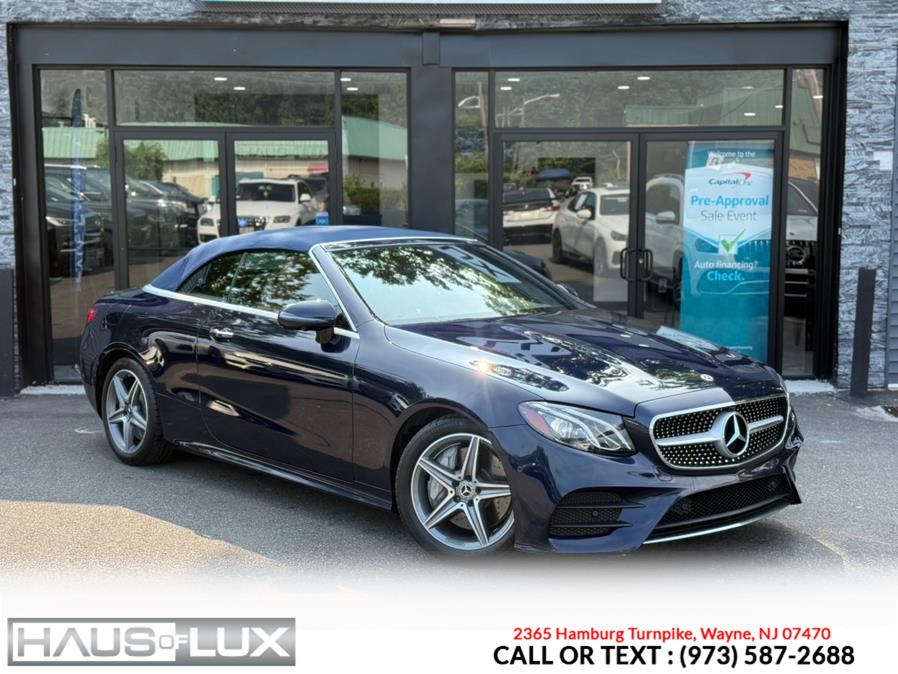 2019 Mercedes-Benz E-Class E 450 RWD Cabriolet, available for sale in Wayne, New Jersey | Haus of Lux. Wayne, New Jersey 2019 Mercedes-Benz E-Class E 450 RWD Cabriolet, available for sale in Wayne, New Jersey | Haus of Lux. Wayne, New Jersey