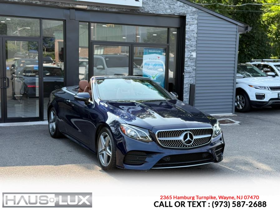 2019 Mercedes-Benz E-Class E 450 RWD Cabriolet, available for sale in Wayne, New Jersey | Haus of Lux. Wayne, New Jersey 2019 Mercedes-Benz E-Class E 450 RWD Cabriolet, available for sale in Wayne, New Jersey | Haus of Lux. Wayne, New Jersey