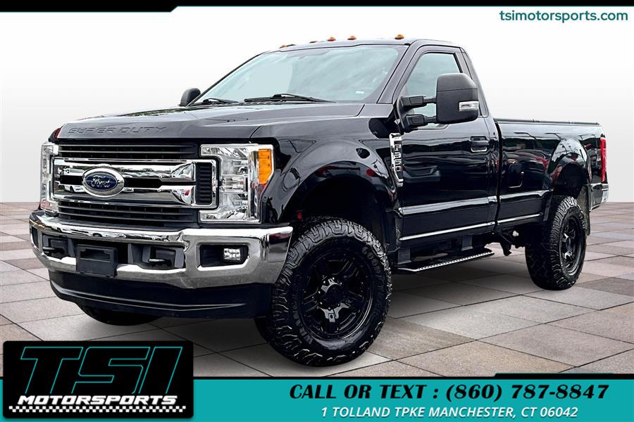 2017 Ford Super Duty F-350 SRW XLT 4WD Reg Cab 8'' Box, available for sale in Manchester, Connecticut | TSI Motorsports. Manchester, Connecticut 2017 Ford Super Duty F-350 SRW XLT 4WD Reg Cab 8'' Box, available for sale in Manchester, Connecticut | TSI Motorsports. Manchester, Connecticut