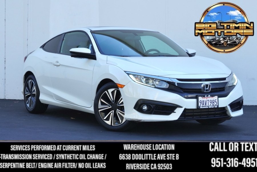 2017 Honda Civic Coupe EX-T EX-T, available for sale in Riverside, California | Big Timin Motors LLC. Riverside, California
