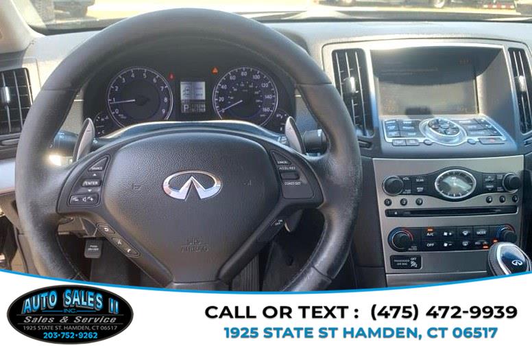 2011 INFINITI G37 Sedan 4dr x AWD, available for sale in Hamden, Connecticut | Auto Sales II Inc. Hamden, Connecticut 2011 INFINITI G37 Sedan 4dr x AWD, available for sale in Hamden, Connecticut | Auto Sales II Inc. Hamden, Connecticut