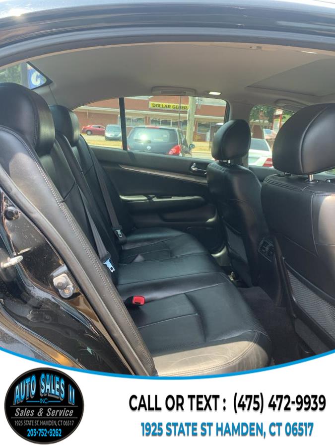 2011 INFINITI G37 Sedan 4dr x AWD, available for sale in Hamden, Connecticut | Auto Sales II Inc. Hamden, Connecticut 2011 INFINITI G37 Sedan 4dr x AWD, available for sale in Hamden, Connecticut | Auto Sales II Inc. Hamden, Connecticut