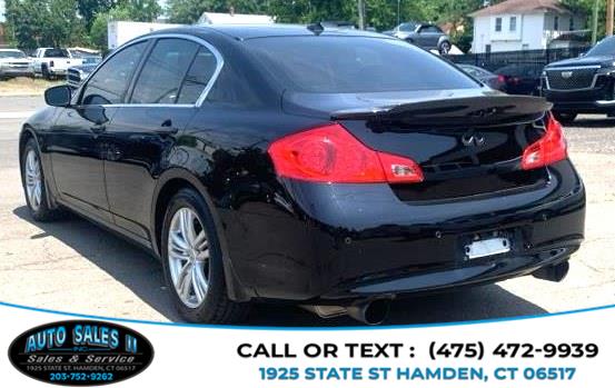 2011 INFINITI G37 Sedan 4dr x AWD, available for sale in Hamden, Connecticut | Auto Sales II Inc. Hamden, Connecticut 2011 INFINITI G37 Sedan 4dr x AWD, available for sale in Hamden, Connecticut | Auto Sales II Inc. Hamden, Connecticut