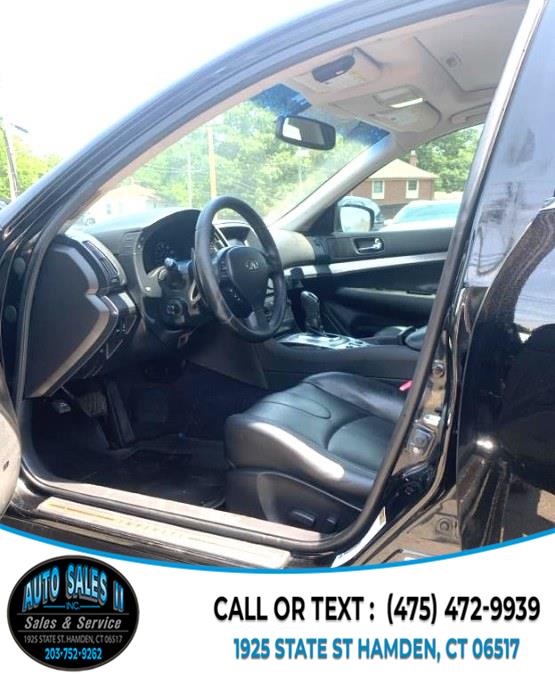 2011 INFINITI G37 Sedan 4dr x AWD, available for sale in Hamden, Connecticut | Auto Sales II Inc. Hamden, Connecticut 2011 INFINITI G37 Sedan 4dr x AWD, available for sale in Hamden, Connecticut | Auto Sales II Inc. Hamden, Connecticut