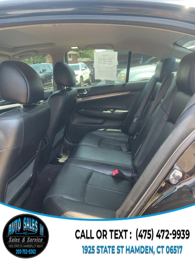 2011 INFINITI G37 Sedan 4dr x AWD, available for sale in Hamden, Connecticut | Auto Sales II Inc. Hamden, Connecticut 2011 INFINITI G37 Sedan 4dr x AWD, available for sale in Hamden, Connecticut | Auto Sales II Inc. Hamden, Connecticut