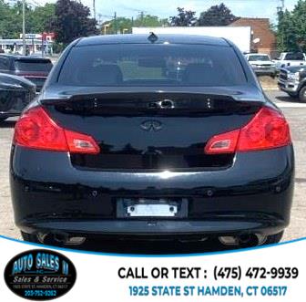 2011 INFINITI G37 Sedan 4dr x AWD, available for sale in Hamden, Connecticut | Auto Sales II Inc. Hamden, Connecticut 2011 INFINITI G37 Sedan 4dr x AWD, available for sale in Hamden, Connecticut | Auto Sales II Inc. Hamden, Connecticut