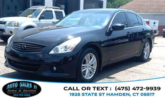 2011 INFINITI G37 Sedan 4dr x AWD, available for sale in Hamden, Connecticut | Auto Sales II Inc. Hamden, Connecticut 2011 INFINITI G37 Sedan 4dr x AWD, available for sale in Hamden, Connecticut | Auto Sales II Inc. Hamden, Connecticut