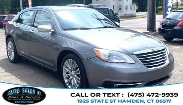 2012 Chrysler 200 4dr Sdn Limited, available for sale in Hamden, Connecticut | Auto Sales II Inc. Hamden, Connecticut 2012 Chrysler 200 4dr Sdn Limited, available for sale in Hamden, Connecticut | Auto Sales II Inc. Hamden, Connecticut