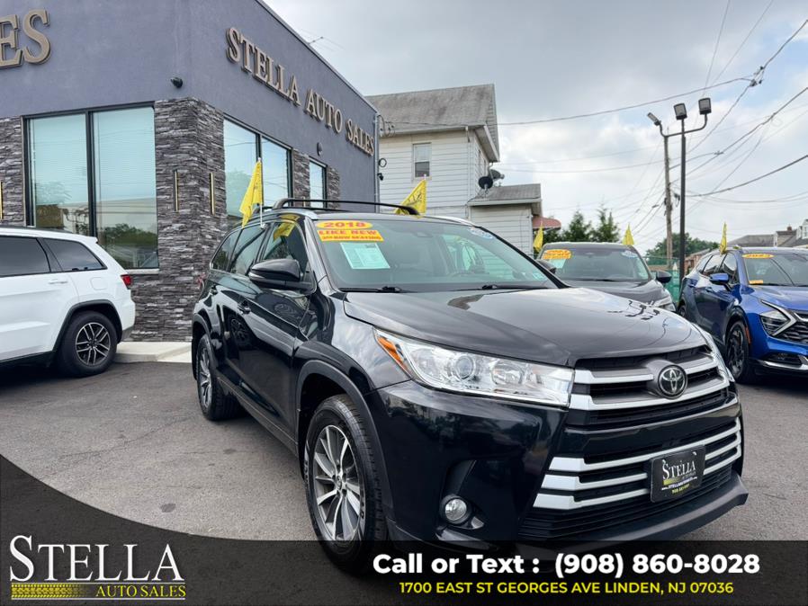 2018 Toyota Highlander XLE V6 AWD (Natl), available for sale in Linden, New Jersey | Stella Auto Sales. Linden, New Jersey 2018 Toyota Highlander XLE V6 AWD (Natl), available for sale in Linden, New Jersey | Stella Auto Sales. Linden, New Jersey