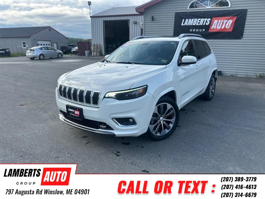 2019 Jeep Cherokee OVERLAND, available for sale in Winslow, Maine | Lamberts Auto Group LLC. Winslow, Maine