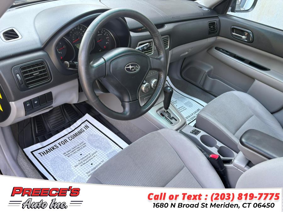 2007 Subaru Forester AWD 4dr H4 AT X w/Premium Pkg, available for sale in Meriden, Connecticut | Preeces Auto Inc. Meriden, Connecticut 2007 Subaru Forester AWD 4dr H4 AT X w/Premium Pkg, available for sale in Meriden, Connecticut | Preeces Auto Inc. Meriden, Connecticut