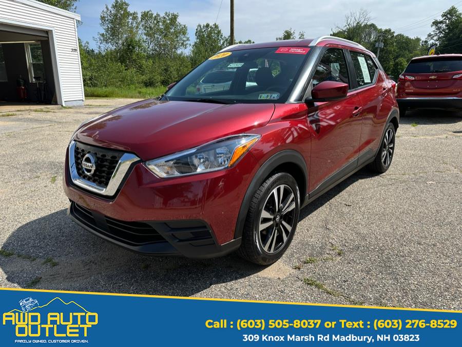 2020 Nissan Kicks SV FWD, available for sale in Madbury, New Hampshire | AWD Auto Outlet. Madbury, New Hampshire 2020 Nissan Kicks SV FWD, available for sale in Madbury, New Hampshire | AWD Auto Outlet. Madbury, New Hampshire