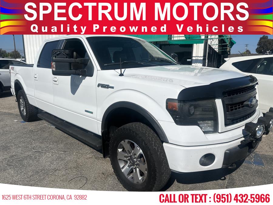 2013 Ford F-150 4WD SuperCrew 157" FX4, available for sale in Corona, California | Spectrum Motors. Corona, California 2013 Ford F-150 4WD SuperCrew 157" FX4, available for sale in Corona, California | Spectrum Motors. Corona, California