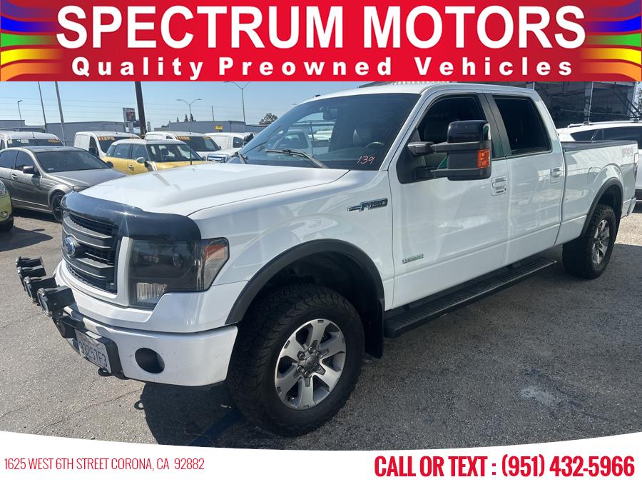 2013 Ford F-150 4WD SuperCrew 157" FX4, available for sale in Corona, California | Spectrum Motors. Corona, California 2013 Ford F-150 4WD SuperCrew 157" FX4, available for sale in Corona, California | Spectrum Motors. Corona, California