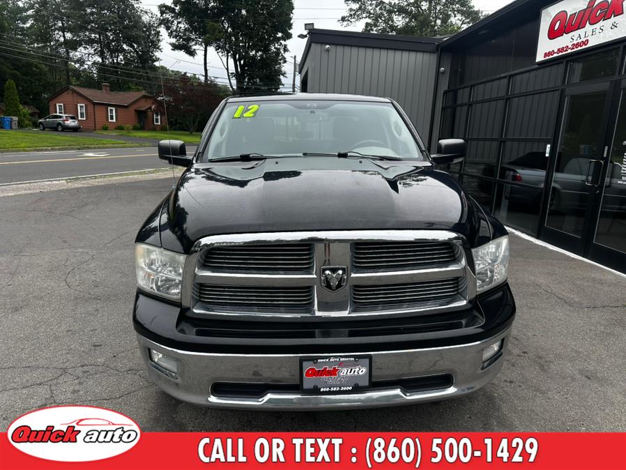 2012 Ram 1500 4WD Crew Cab 140.5" Big Horn, available for sale in Bristol, Connecticut | Quick Auto LLC. Bristol, Connecticut 2012 Ram 1500 4WD Crew Cab 140.5" Big Horn, available for sale in Bristol, Connecticut | Quick Auto LLC. Bristol, Connecticut