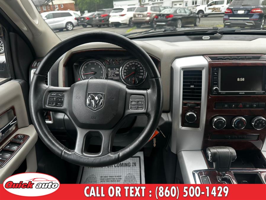 2012 Ram 1500 4WD Crew Cab 140.5" Big Horn, available for sale in Bristol, Connecticut | Quick Auto LLC. Bristol, Connecticut 2012 Ram 1500 4WD Crew Cab 140.5" Big Horn, available for sale in Bristol, Connecticut | Quick Auto LLC. Bristol, Connecticut