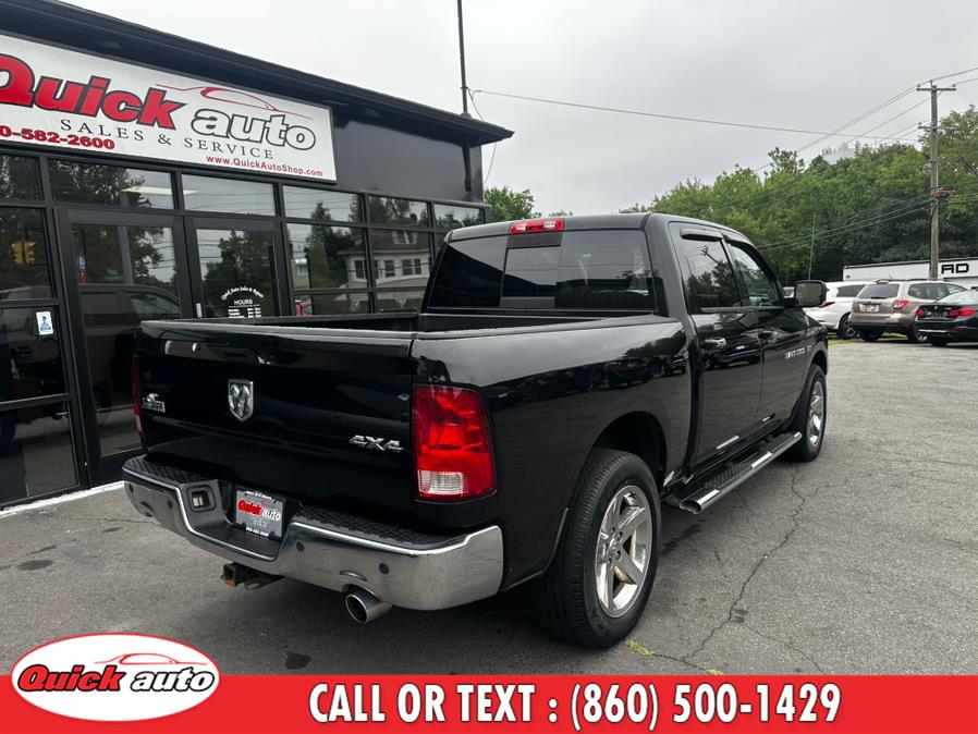 2012 Ram 1500 4WD Crew Cab 140.5" Big Horn, available for sale in Bristol, Connecticut | Quick Auto LLC. Bristol, Connecticut 2012 Ram 1500 4WD Crew Cab 140.5" Big Horn, available for sale in Bristol, Connecticut | Quick Auto LLC. Bristol, Connecticut