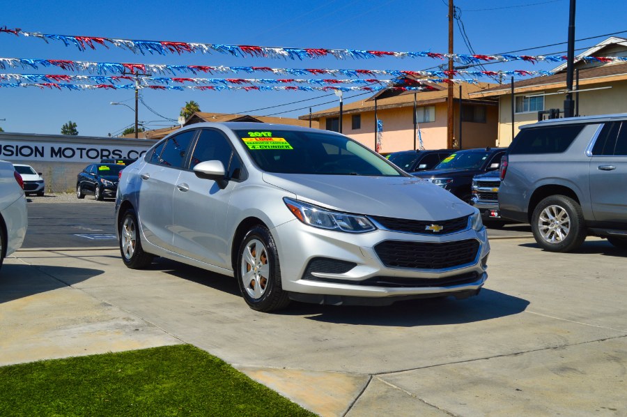 2017 Chevrolet Cruze 4dr Sdn Auto LS, available for sale in Moreno Valley, California | Fusion Motors Inc. Moreno Valley, California 2017 Chevrolet Cruze 4dr Sdn Auto LS, available for sale in Moreno Valley, California | Fusion Motors Inc. Moreno Valley, California