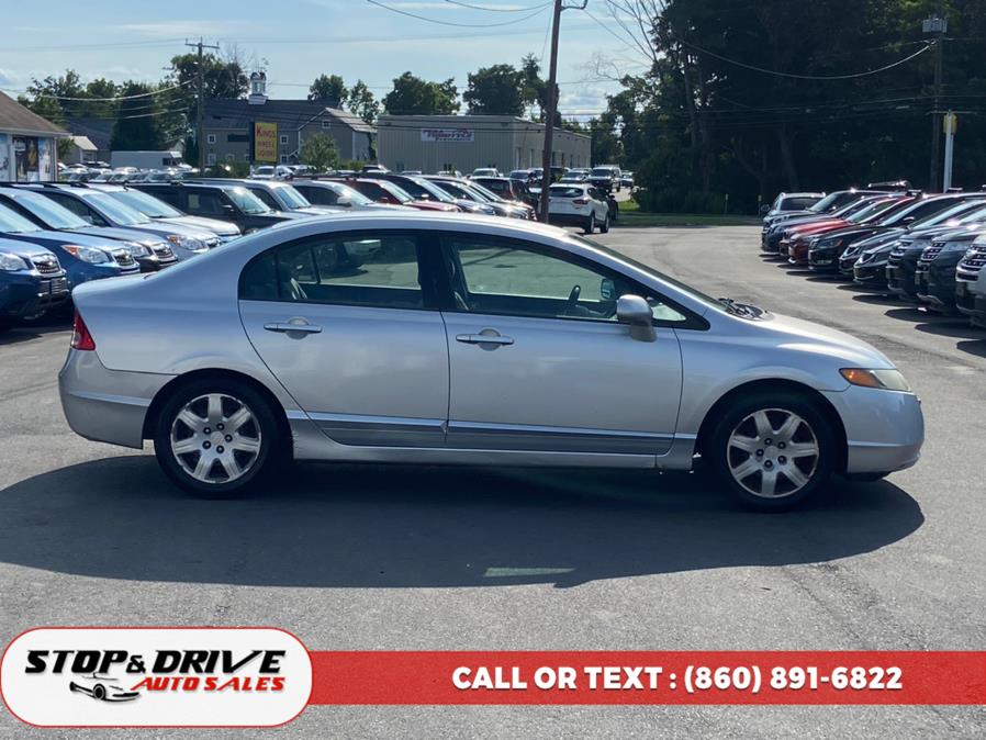 2007 Honda Civic Sdn 4dr MT LX, available for sale in East Windsor, Connecticut | Stop & Drive Auto Sales. East Windsor, Connecticut 2007 Honda Civic Sdn 4dr MT LX, available for sale in East Windsor, Connecticut | Stop & Drive Auto Sales. East Windsor, Connecticut
