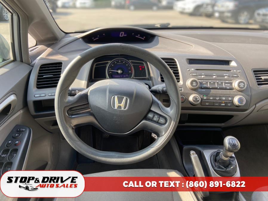 2007 Honda Civic Sdn 4dr MT LX, available for sale in East Windsor, Connecticut | Stop & Drive Auto Sales. East Windsor, Connecticut 2007 Honda Civic Sdn 4dr MT LX, available for sale in East Windsor, Connecticut | Stop & Drive Auto Sales. East Windsor, Connecticut