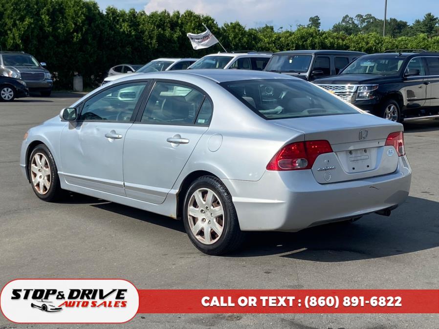 2007 Honda Civic Sdn 4dr MT LX, available for sale in East Windsor, Connecticut | Stop & Drive Auto Sales. East Windsor, Connecticut 2007 Honda Civic Sdn 4dr MT LX, available for sale in East Windsor, Connecticut | Stop & Drive Auto Sales. East Windsor, Connecticut