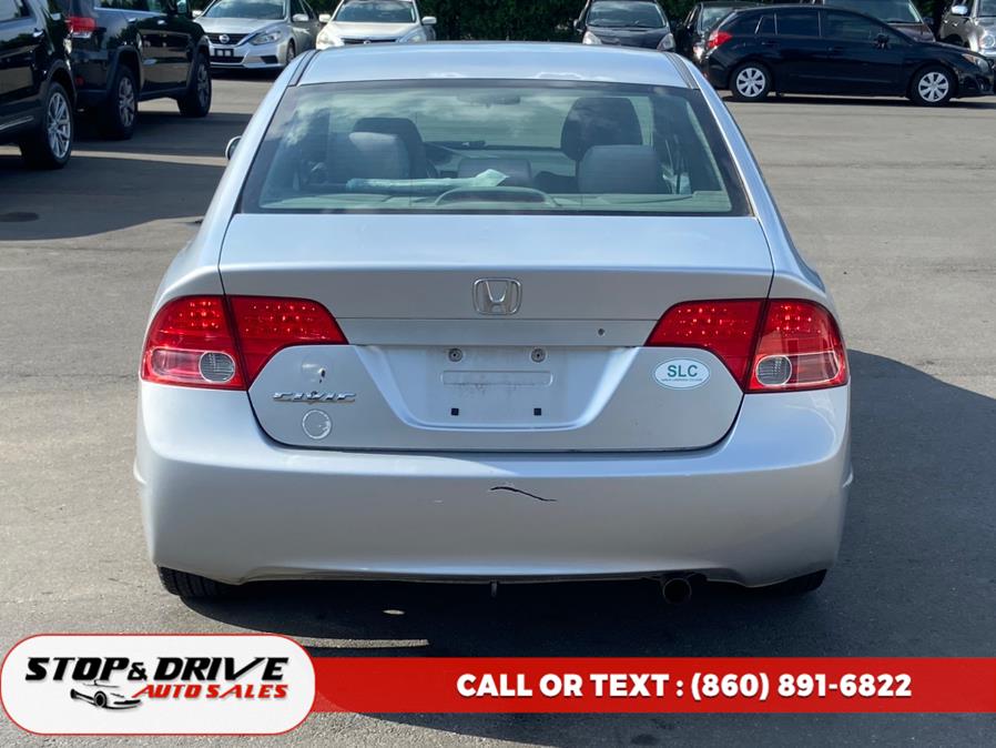 2007 Honda Civic Sdn 4dr MT LX, available for sale in East Windsor, Connecticut | Stop & Drive Auto Sales. East Windsor, Connecticut 2007 Honda Civic Sdn 4dr MT LX, available for sale in East Windsor, Connecticut | Stop & Drive Auto Sales. East Windsor, Connecticut