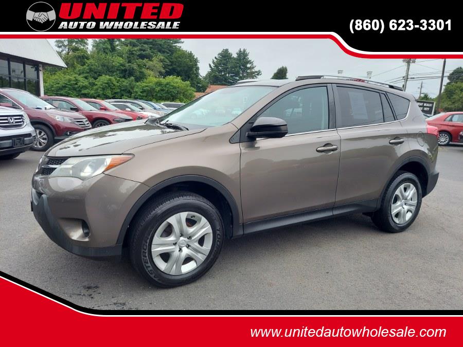 2014 Toyota RAV4 AWD 4dr LE (Natl), available for sale in East Windsor, Connecticut | United Auto Sales of E Windsor, Inc. East Windsor, Connecticut 2014 Toyota RAV4 AWD 4dr LE (Natl), available for sale in East Windsor, Connecticut | United Auto Sales of E Windsor, Inc. East Windsor, Connecticut