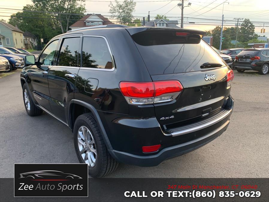 2015 Jeep Grand Cherokee 4WD 4dr Limited, available for sale in Manchester, Connecticut | Zee Auto Sports. Manchester, Connecticut 2015 Jeep Grand Cherokee 4WD 4dr Limited, available for sale in Manchester, Connecticut | Zee Auto Sports. Manchester, Connecticut