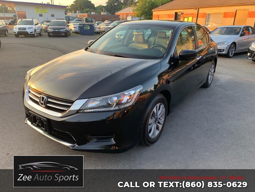 2014 Honda Accord Sedan 4dr I4 CVT LX, available for sale in Manchester, Connecticut | Zee Auto Sports. Manchester, Connecticut 2014 Honda Accord Sedan 4dr I4 CVT LX, available for sale in Manchester, Connecticut | Zee Auto Sports. Manchester, Connecticut