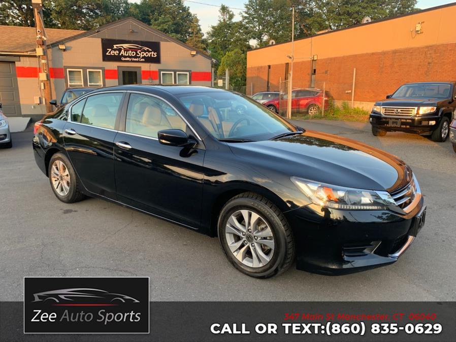 2014 Honda Accord Sedan 4dr I4 CVT LX, available for sale in Manchester, Connecticut | Zee Auto Sports. Manchester, Connecticut 2014 Honda Accord Sedan 4dr I4 CVT LX, available for sale in Manchester, Connecticut | Zee Auto Sports. Manchester, Connecticut