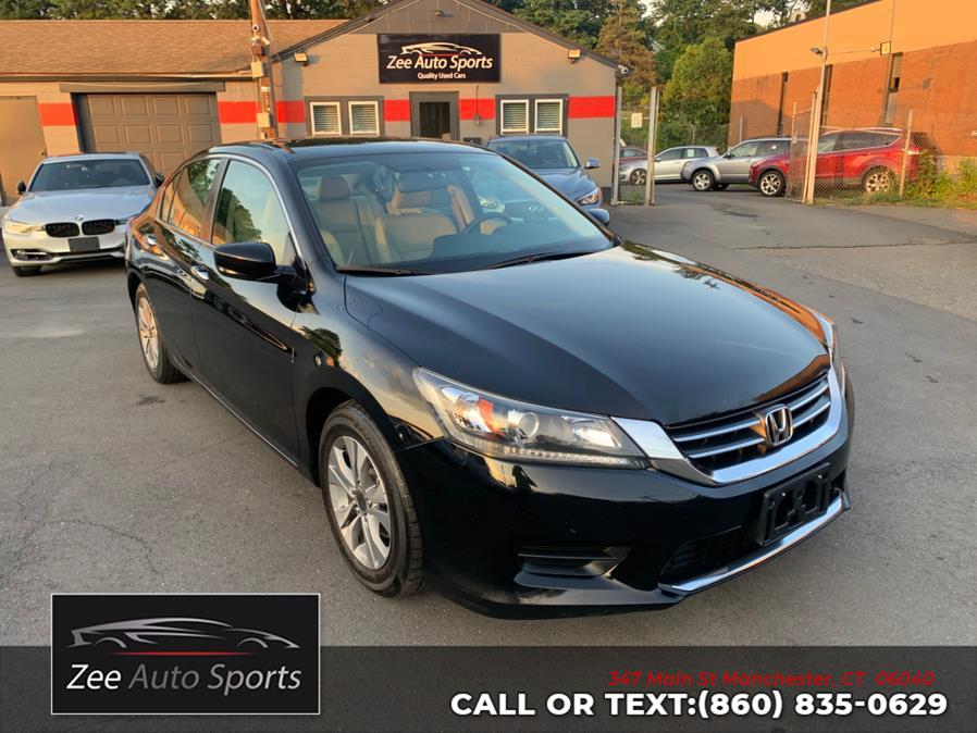 2014 Honda Accord Sedan 4dr I4 CVT LX, available for sale in Manchester, Connecticut | Zee Auto Sports. Manchester, Connecticut 2014 Honda Accord Sedan 4dr I4 CVT LX, available for sale in Manchester, Connecticut | Zee Auto Sports. Manchester, Connecticut