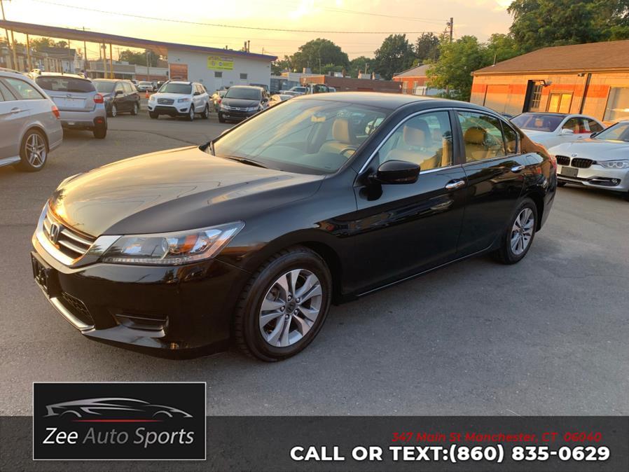 2014 Honda Accord Sedan 4dr I4 CVT LX, available for sale in Manchester, Connecticut | Zee Auto Sports. Manchester, Connecticut 2014 Honda Accord Sedan 4dr I4 CVT LX, available for sale in Manchester, Connecticut | Zee Auto Sports. Manchester, Connecticut