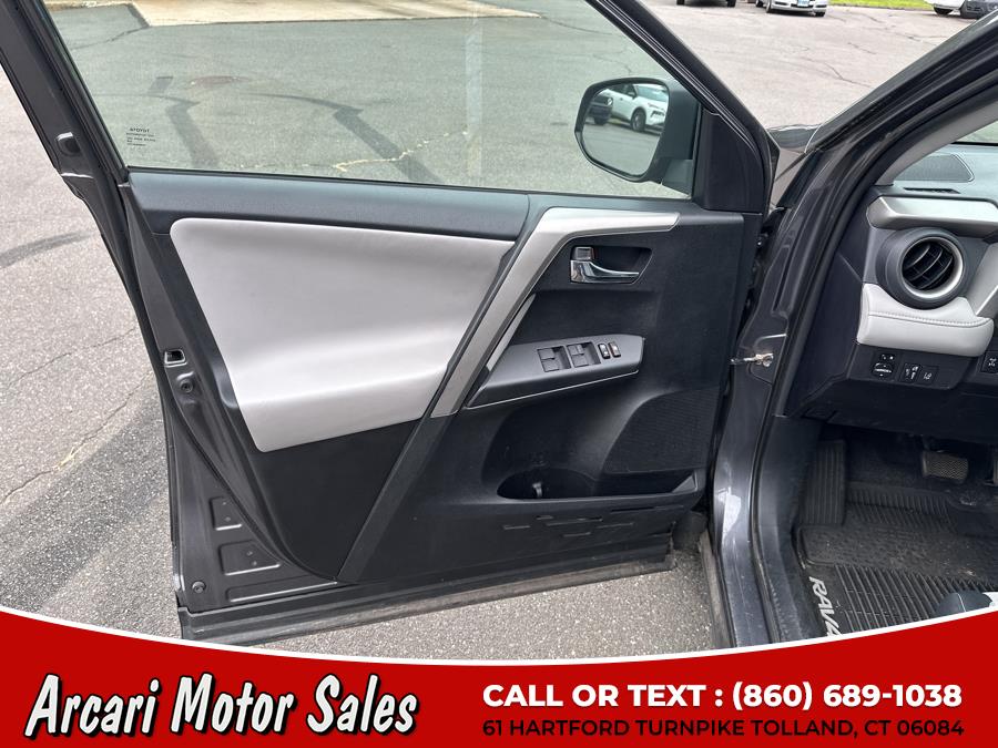 2016 Toyota RAV4 AWD 4dr XLE (Natl), available for sale in Tolland, Connecticut | Arcari Motor Sales. Tolland, Connecticut 2016 Toyota RAV4 AWD 4dr XLE (Natl), available for sale in Tolland, Connecticut | Arcari Motor Sales. Tolland, Connecticut