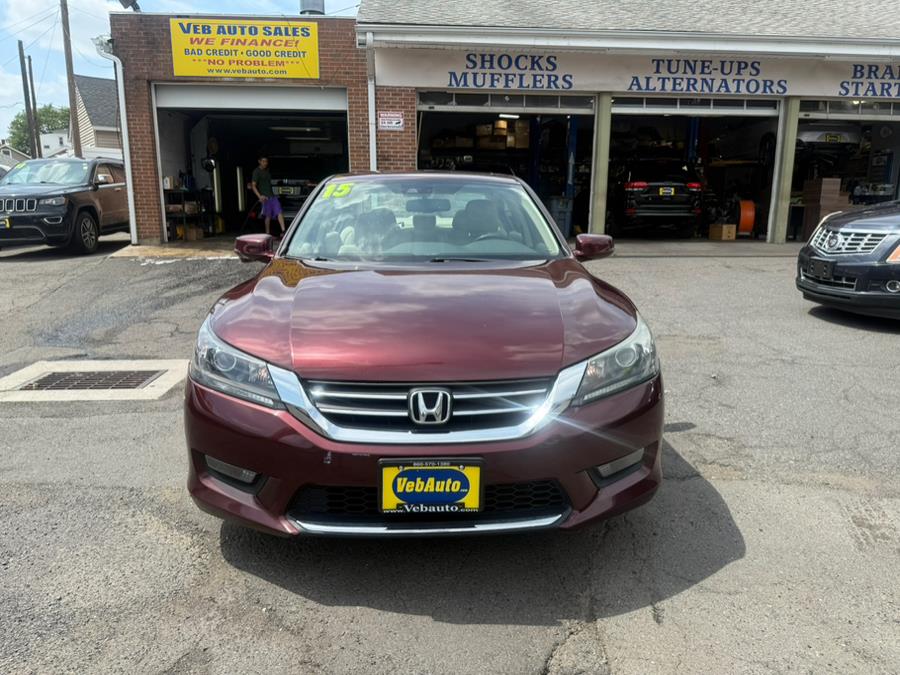 2015 Honda Accord Sedan 4dr I4 CVT EX-L, available for sale in Hartford, Connecticut | VEB Auto Sales. Hartford, Connecticut 2015 Honda Accord Sedan 4dr I4 CVT EX-L, available for sale in Hartford, Connecticut | VEB Auto Sales. Hartford, Connecticut