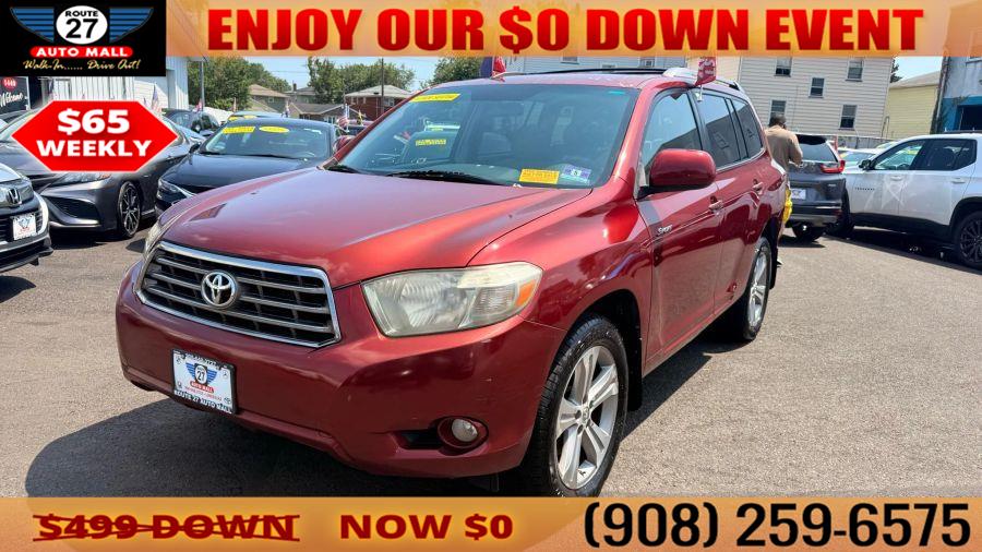 2009 Toyota Highlander Sport SUV 4D, available for sale in Linden, New Jersey | Route 27 Auto Mall. Linden, New Jersey 2009 Toyota Highlander Sport SUV 4D, available for sale in Linden, New Jersey | Route 27 Auto Mall. Linden, New Jersey