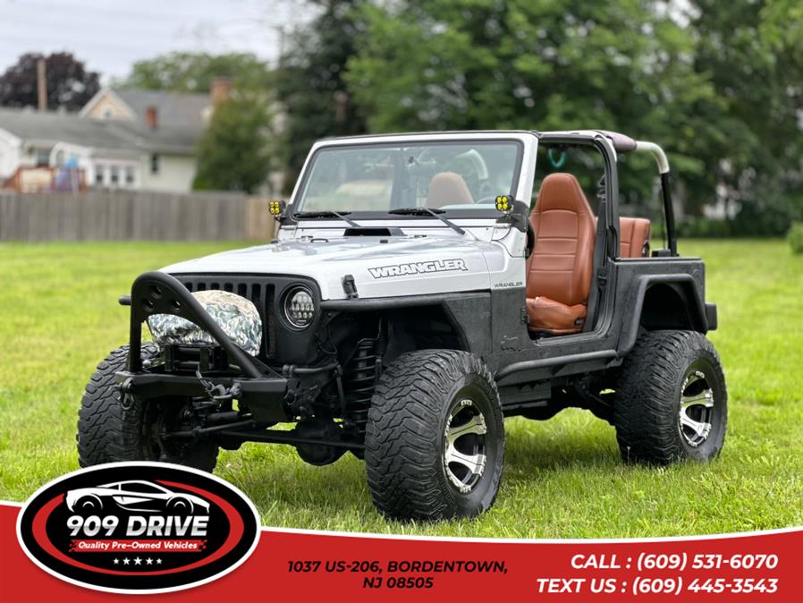 2002 Jeep Wrangler X, available for sale in BORDENTOWN, New Jersey | 909 Drive. BORDENTOWN, New Jersey 2002 Jeep Wrangler X, available for sale in BORDENTOWN, New Jersey | 909 Drive. BORDENTOWN, New Jersey