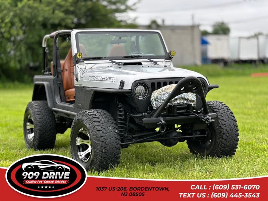 2002 Jeep Wrangler X, available for sale in BORDENTOWN, New Jersey | 909 Drive. BORDENTOWN, New Jersey 2002 Jeep Wrangler X, available for sale in BORDENTOWN, New Jersey | 909 Drive. BORDENTOWN, New Jersey