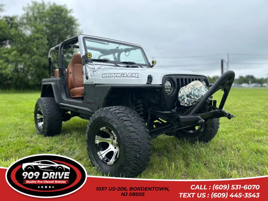 2002 Jeep Wrangler X, available for sale in BORDENTOWN, New Jersey | 909 Drive. BORDENTOWN, New Jersey 2002 Jeep Wrangler X, available for sale in BORDENTOWN, New Jersey | 909 Drive. BORDENTOWN, New Jersey