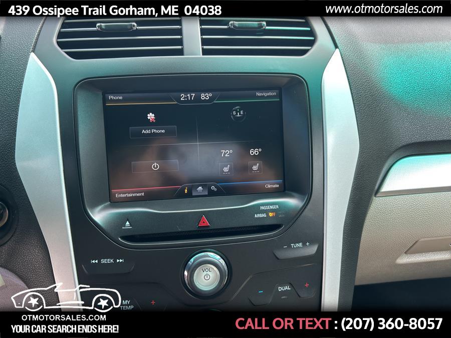 2015 Ford Explorer 4WD 4dr XLT, available for sale in Gorham, Maine | Ossipee Trail Motor Sales. Gorham, Maine 2015 Ford Explorer 4WD 4dr XLT, available for sale in Gorham, Maine | Ossipee Trail Motor Sales. Gorham, Maine