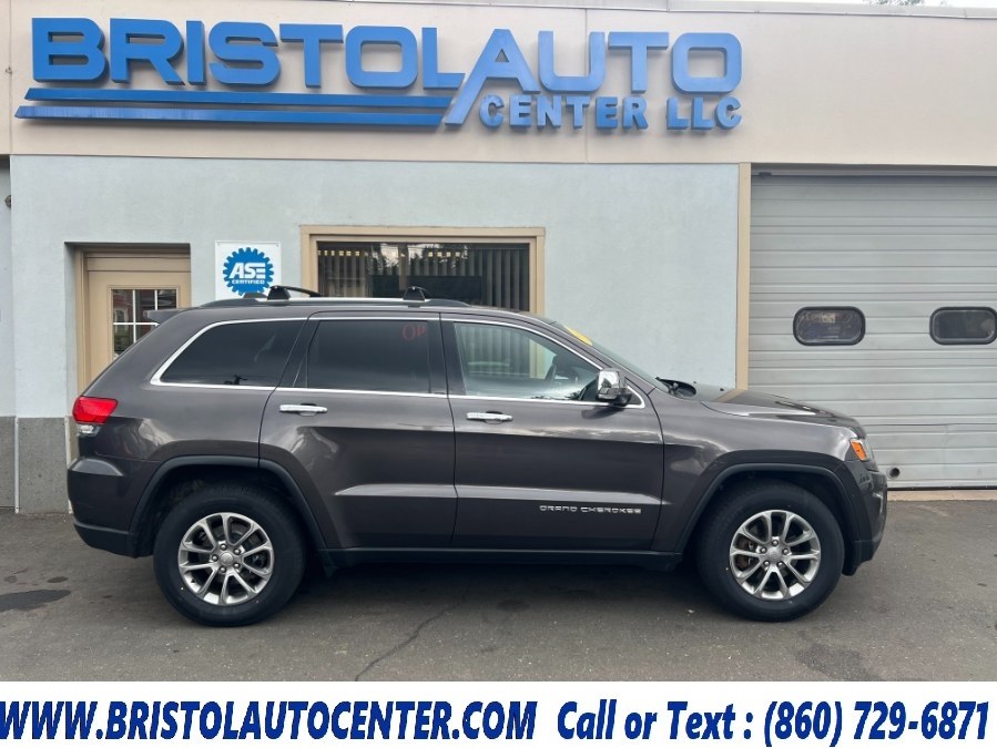 2015 Jeep Grand Cherokee 4WD 4dr Limited, available for sale in Bristol, Connecticut | Bristol Auto Center LLC. Bristol, Connecticut 2015 Jeep Grand Cherokee 4WD 4dr Limited, available for sale in Bristol, Connecticut | Bristol Auto Center LLC. Bristol, Connecticut