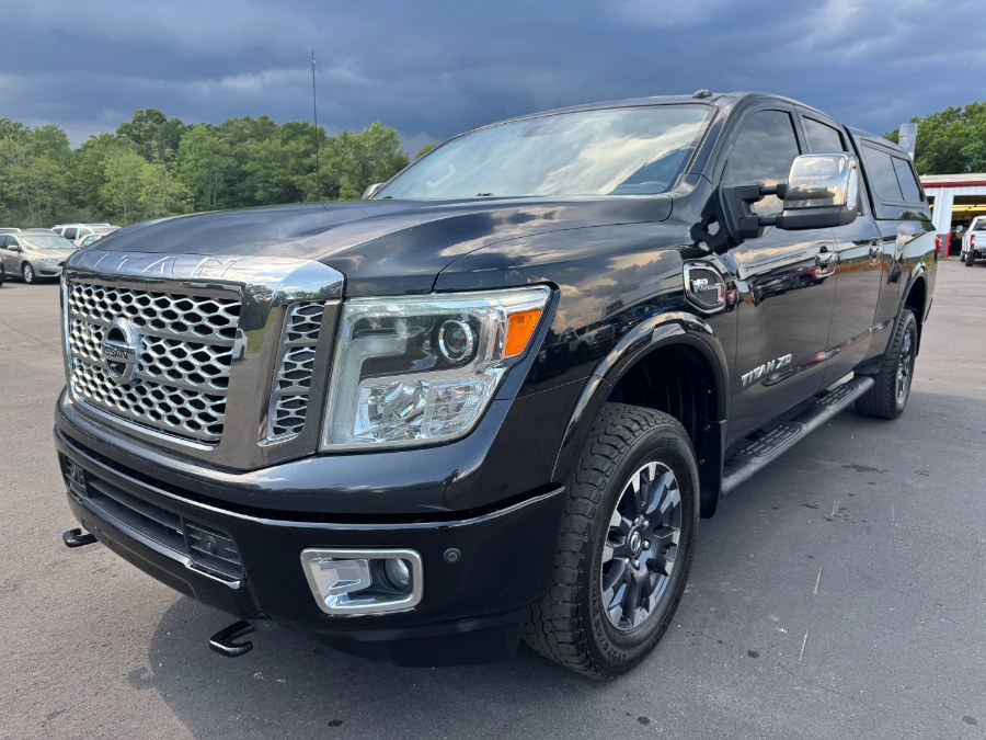 2016 Nissan Titan XD 4WD Crew Cab Platinum Reserve Gas, available for sale in Ortonville, Michigan | Marsh Auto Sales LLC. Ortonville, Michigan 2016 Nissan Titan XD 4WD Crew Cab Platinum Reserve Gas, available for sale in Ortonville, Michigan | Marsh Auto Sales LLC. Ortonville, Michigan