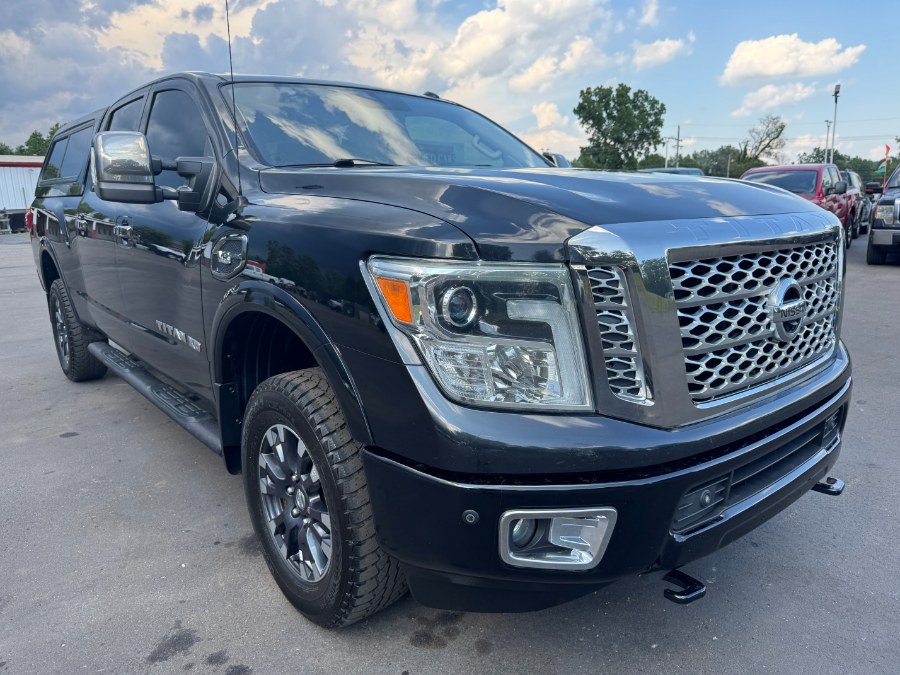 2016 Nissan Titan XD 4WD Crew Cab Platinum Reserve Gas, available for sale in Ortonville, Michigan | Marsh Auto Sales LLC. Ortonville, Michigan 2016 Nissan Titan XD 4WD Crew Cab Platinum Reserve Gas, available for sale in Ortonville, Michigan | Marsh Auto Sales LLC. Ortonville, Michigan