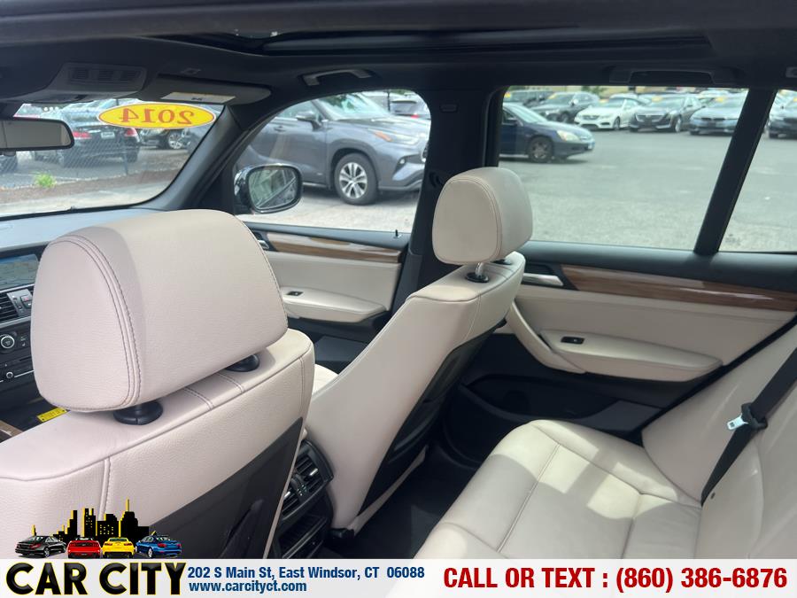 2014 BMW X3 AWD 4dr xDrive35i, available for sale in East Windsor, Connecticut | Car City LLC. East Windsor, Connecticut 2014 BMW X3 AWD 4dr xDrive35i, available for sale in East Windsor, Connecticut | Car City LLC. East Windsor, Connecticut