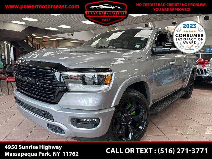 2022 Ram 1500 Laramie 4x4 Crew Cab 5''7" Box, available for sale in Massapequa Park, New York | Power Motors East. Massapequa Park, New York