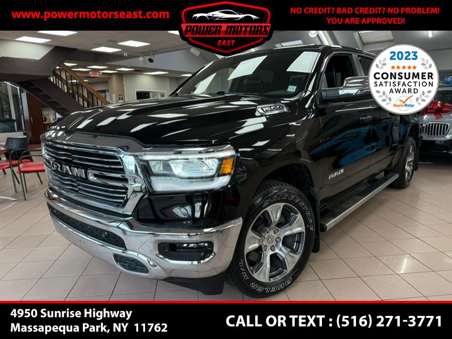2023 Ram 1500 Laramie 4x4 Crew Cab 5''7" Box, available for sale in Massapequa Park, New York | Power Motors East. Massapequa Park, New York 2023 Ram 1500 Laramie 4x4 Crew Cab 5''7" Box, available for sale in Massapequa Park, New York | Power Motors East. Massapequa Park, New York