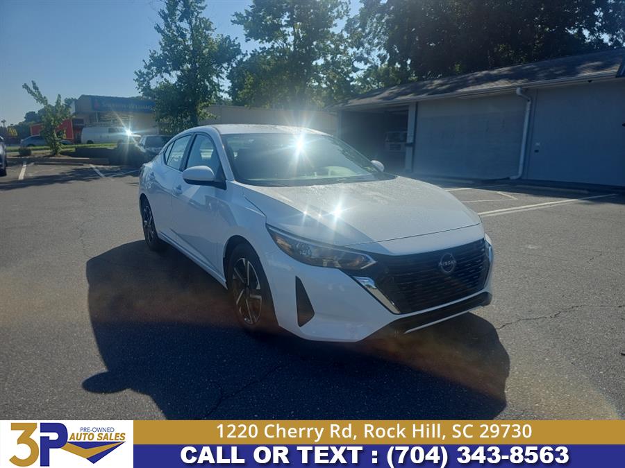 2025 Nissan Sentra SV CVT, available for sale in Rock Hill, South Carolina | 3 Points Auto Sales. Rock Hill, South Carolina 2025 Nissan Sentra SV CVT, available for sale in Rock Hill, South Carolina | 3 Points Auto Sales. Rock Hill, South Carolina